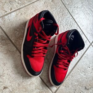 Men’s Satin Bred Jordan 1’s